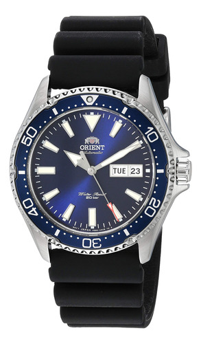 Orient Reloj De Buceo Automatico Japones De Acero Inoxidable