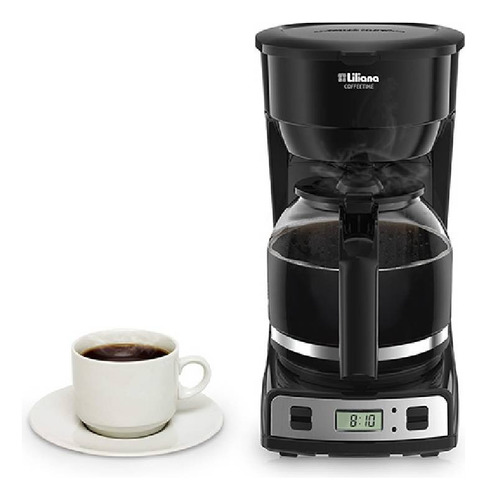 Cafetera Eléctrica Liliana Coffeetime 1,8 Lts Display Digita