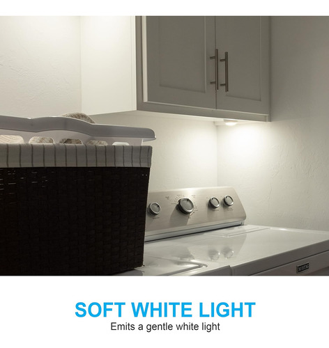 Ge Mini Luz Led Táctil, 1 Paquete, Funciona Con Pilas, Luz D