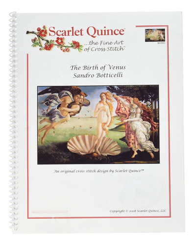 Scarlet Quince Bot002 Nacimiento Venus Sandro Botticelli