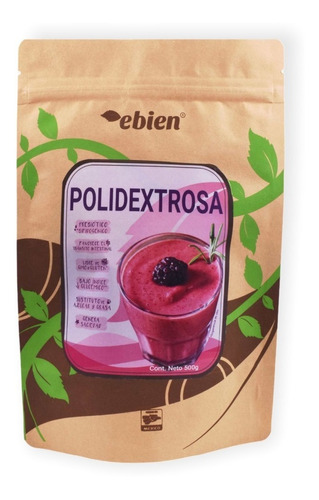 Polidextrosa Pura 500g Ebien Sustituto De Azúcar Y Grasa