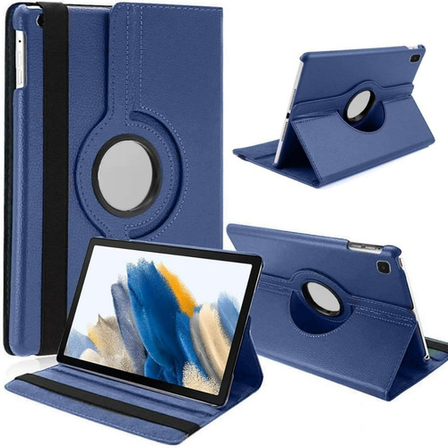 Funda Giratoria + Mica Vidrio Samsung Tab A8 10.5  (x200)