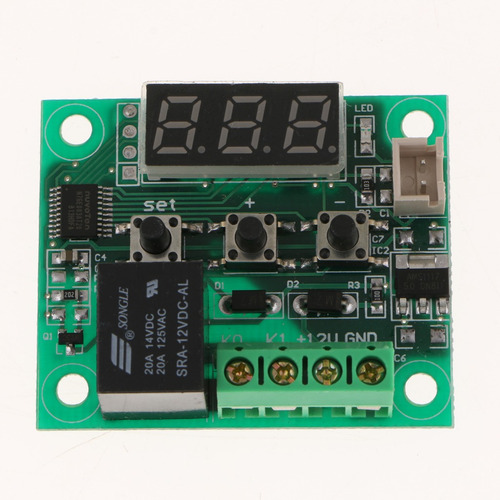 Imagen 2 de 6 de W1209 50-110degree 12v Sensor Termostato Digital