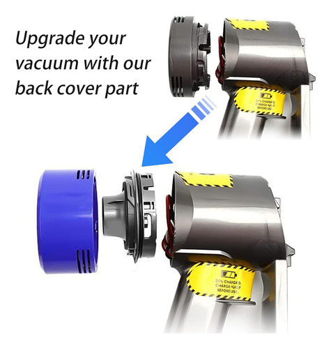 Recambio De Filtro Y Cubierta De Motor Compatible Con Dys...