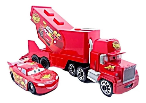 Niñera Mula Camión Cars + Grua Carro Mcqueen 28cm 2103