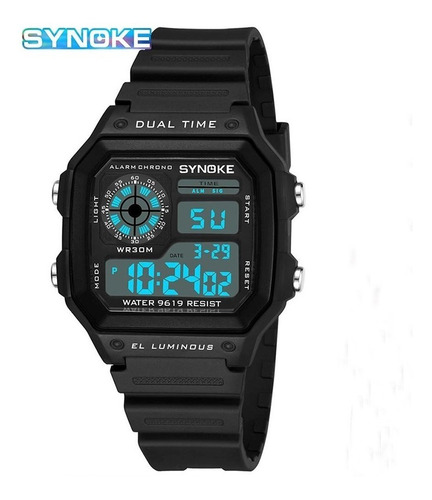 Imagen 3 de 7 de Reloj Digital Deportivo Luminoso Resistente Al Agua Liviano