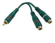 Comprar Cable Adaptador De Conector Rca Macho A Doble Rca Hembra