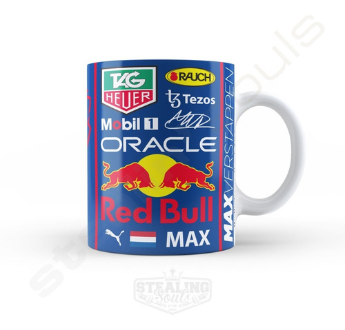 Imagen 1 de 3 de Taza Fierrera - Max Verstappen #13 | Formula 1 / Red Bull