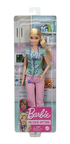 Barbie Profissões Enfermeira - Mattel