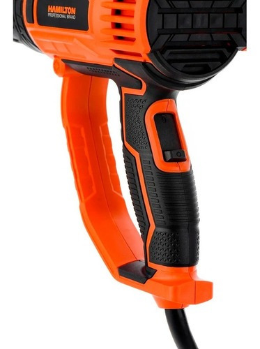 Imagen 6 de 9 de Pistola De Calor Hamilton 2000 Watts 350/600° Maletin Hpc002