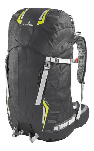 Mochila Ferrino Triolet 48  5 Lt Mochilero Camping Color Gris oscuro