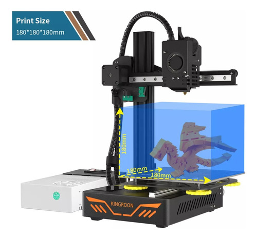 Impresora 3d Kingroon Kp3s De Alta Precisión