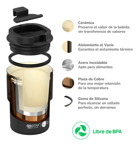 Vaso Térmico Asobu Coffee Express 360 Ml
