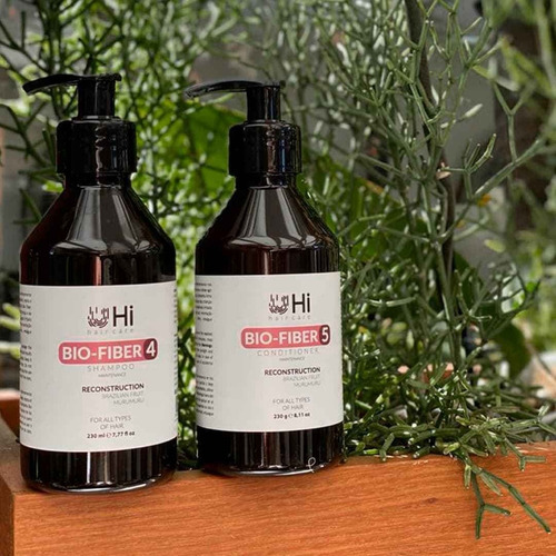 Shampoo E Condicionador Pós Processo Quimico Natural - Hi