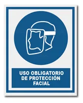 Comprar Señalamiento Uso Obligatorio De Protección Facial Señal