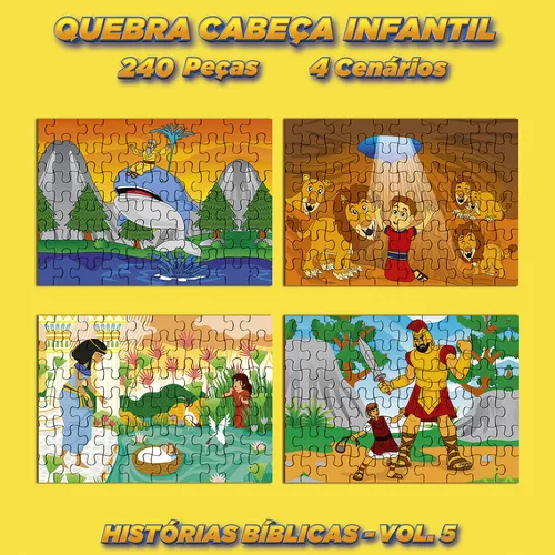 Kit Quebra Cabeça Infantil - 60 Peças - Akikola