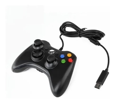 Imagen 2 de 5 de Joystick Mando Control Xbox 360 Pc Cable Alternativo