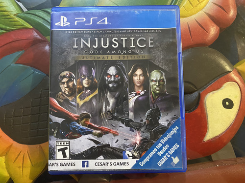 Injustice Gods Among Us Ultimate Edition Ps4 Físico (Usado)