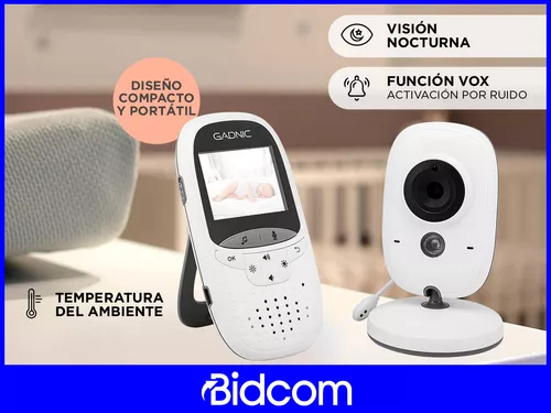 Baby Call Camara Monitor Seguridad Bebes Intercomunicador Color