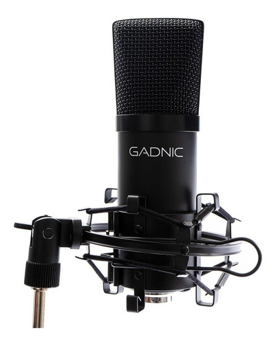 Imagen 2 de 3 de Kit Microfono Condenser Profesional Gamer Stream Soporte