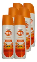 Comprar Off! Pack Family 6 Repelentes De Insectos Aloe Vera 177ml