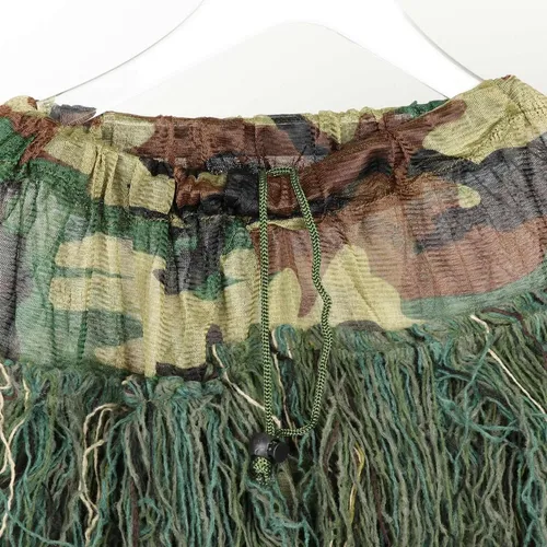 Con Capucha Elástica Ghillie Se Adapta A Los Pantalones De