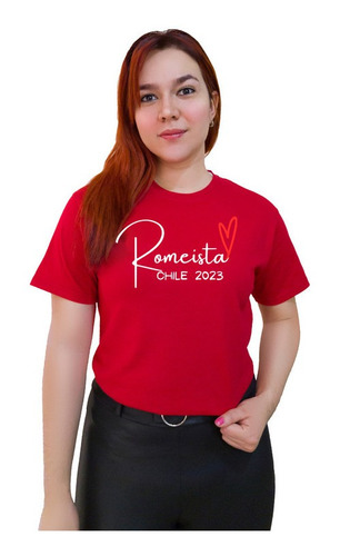 Polera Romeo Santos 100%algodón Familiar Romeista 2023 621