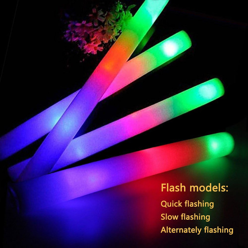 Mrolaorl Foam Glow Sticks-100 Pcs Glow In The Dark Party Sup
