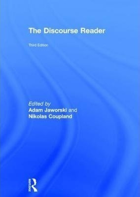 The Discourse Reader - Adam Jaworski (hardback)