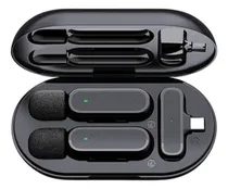 Comprar Microfone De Lapela Duplo Profissional Maxnova MK07 Tipo C Preto