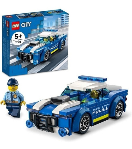Lego City Carro De Policia 60312 