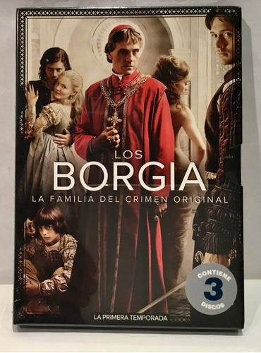 Los Borgia Primera Temporada 3 Dvd Nuevos Originales