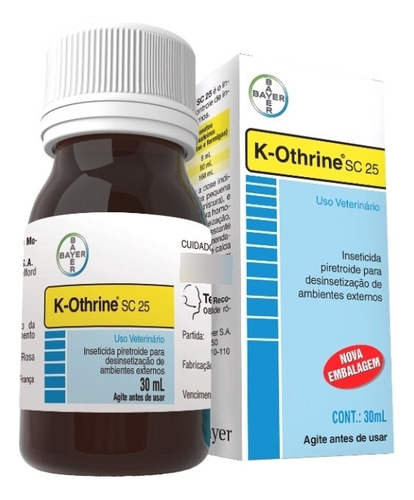 K Othrine Serve Para Pulgas Multi Insetic. Doméstico 30ml