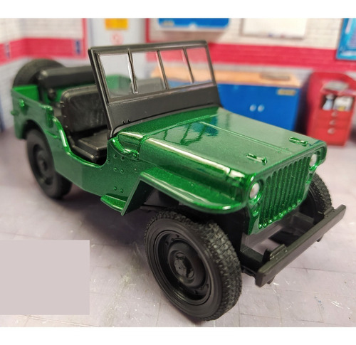 Carro A Escala 1/43 Jeep 1941 Willys Mb