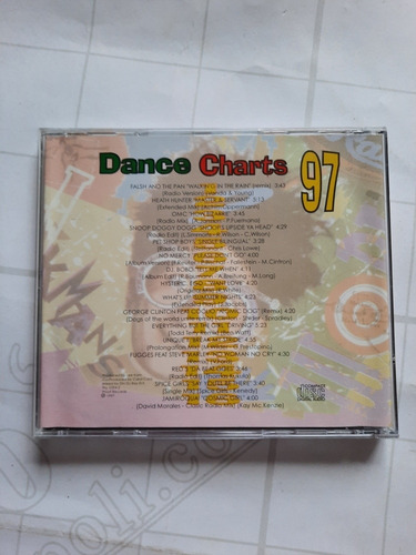 Dance Chart 97 / Cd Varios - Dj Bobo, Flash And The Pan