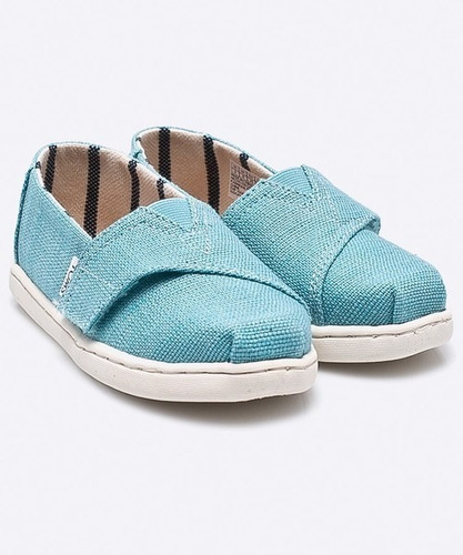 Zapatilla Alpargata Niño/niña Toms Tiny - Marine Blue Herita