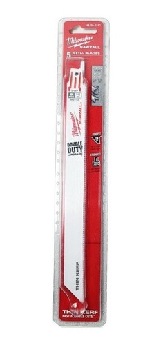 Sawzall Bl 14t 9LG Metal Thin Kerf 5pk Milwaukee 48-00-5187