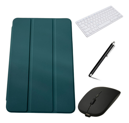 Capa Smart Cover Para Samsung Tab A9 +teclado +mouse +caneta