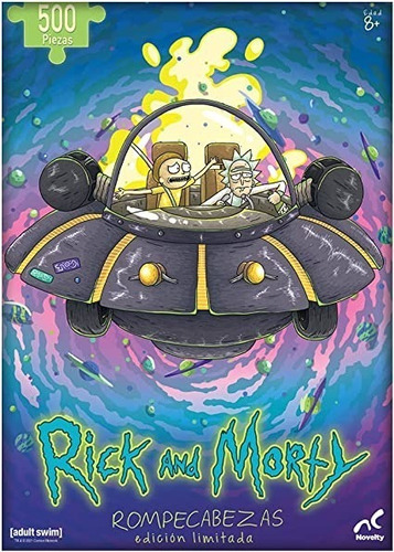 Rompecabezas Rick And Morty Edición Limitada 500 Piezas