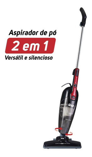 Aspirador De Pó Vertical 2 Em 1 Wap Silent Speed 127v