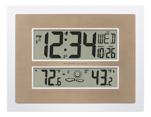 La Crosse Technology 512-14937-int Reloj De Pared Digital At