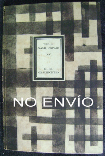 Libro Alemán Wege Nach Orplid  Martin Rockenbach - No