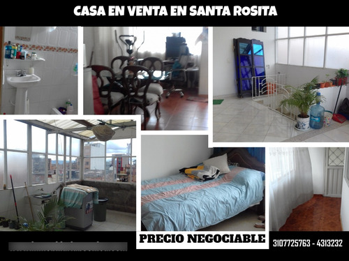 Casa En Venta Santa Rosita- Noroccidente De Bogota D.c