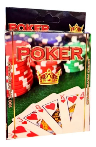 X5 Cartas De Poker Caja Clasico Juego De Mesa Naipes Ep