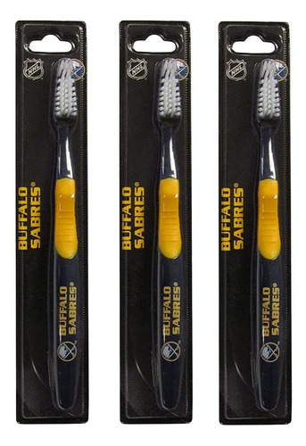 Nhl Buffalo Sabres - Cepillo De Dientes Para Adultos, Col