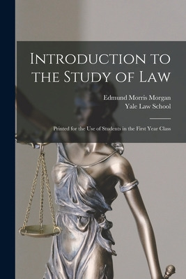 Libro Introduction To The Study Of Law: Printed For The U...