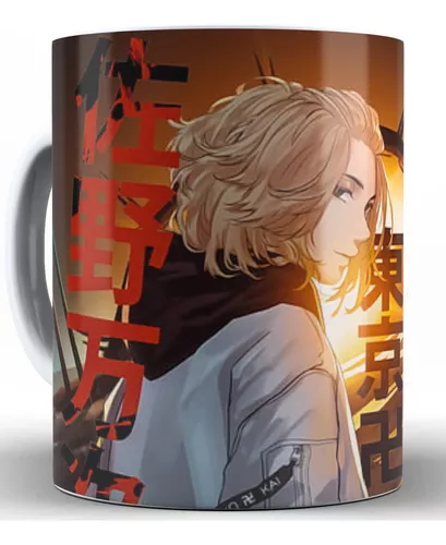 Caneca Tokyo Revengers Personagens Anime Mangá 325 Ml