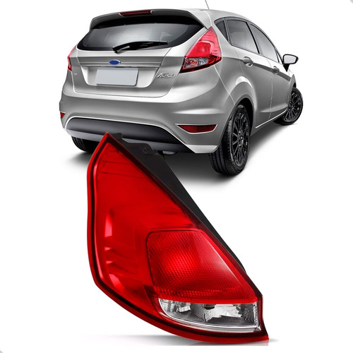 Lanterna Traseira Para Ford New Fiesta Hatch 2011 2012 2013