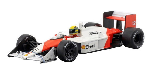 Formula 1 Escala 1/43 Mclaren Mp4-4 Ayrton Senna Wc 1988