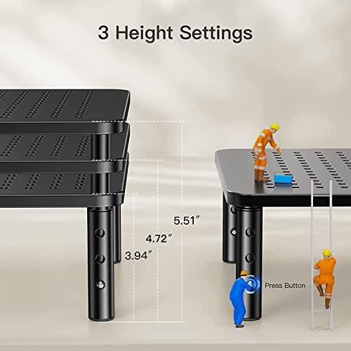 Soporte Para Monitor Huanuo, Elevador Para Monitor Ajustable